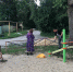 ТОС «Дубрава» провел субботник на детской площадке в Воленском сельском поселении - РИА Новости Новой Усмани